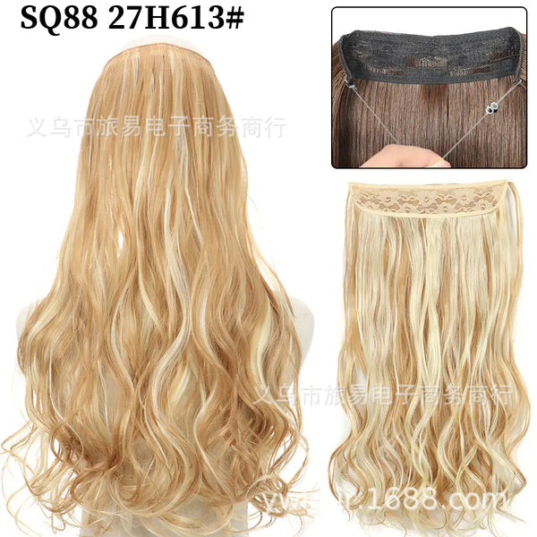 Wavy Synthetic Hair Extensions for Export